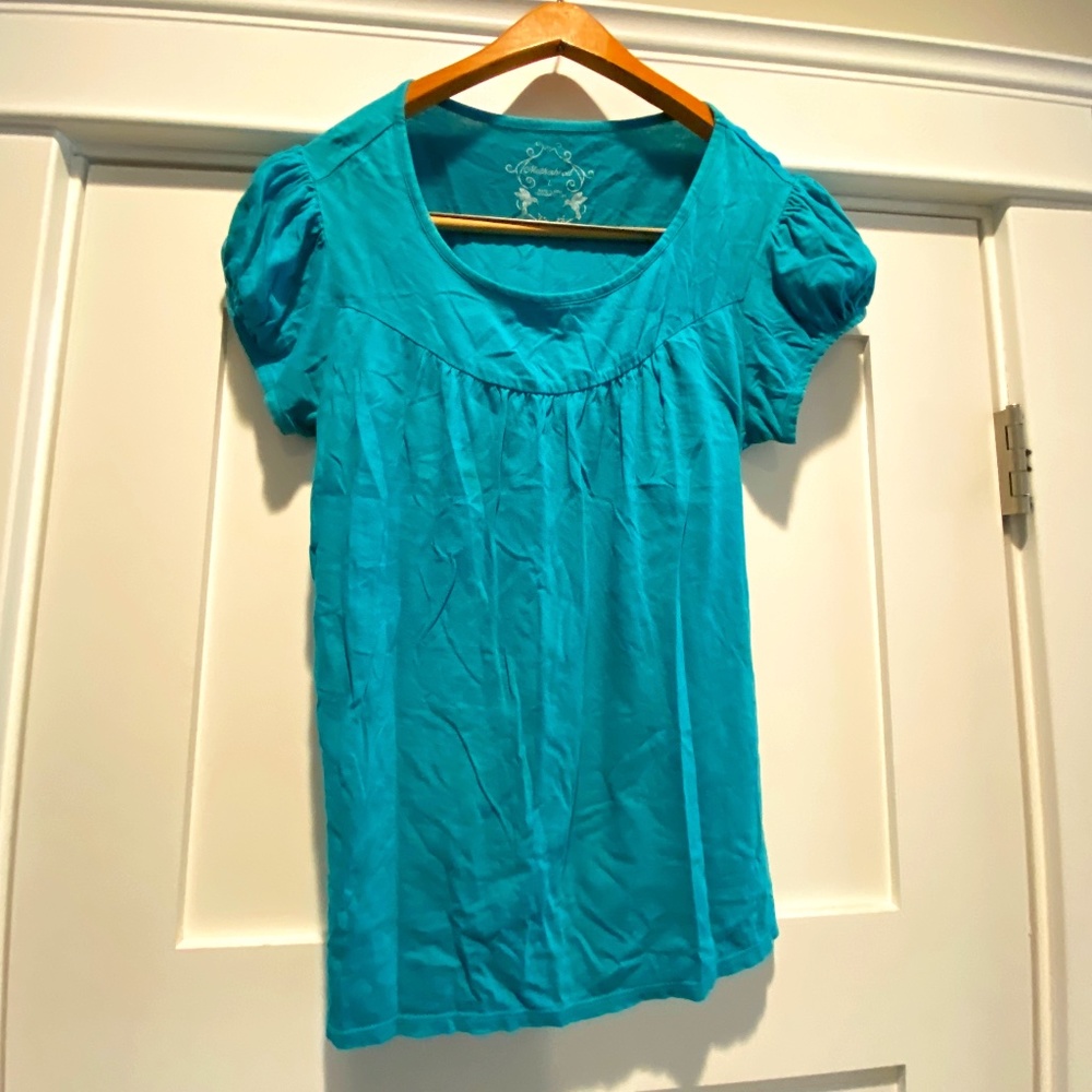 Maternity short sleeved shirt